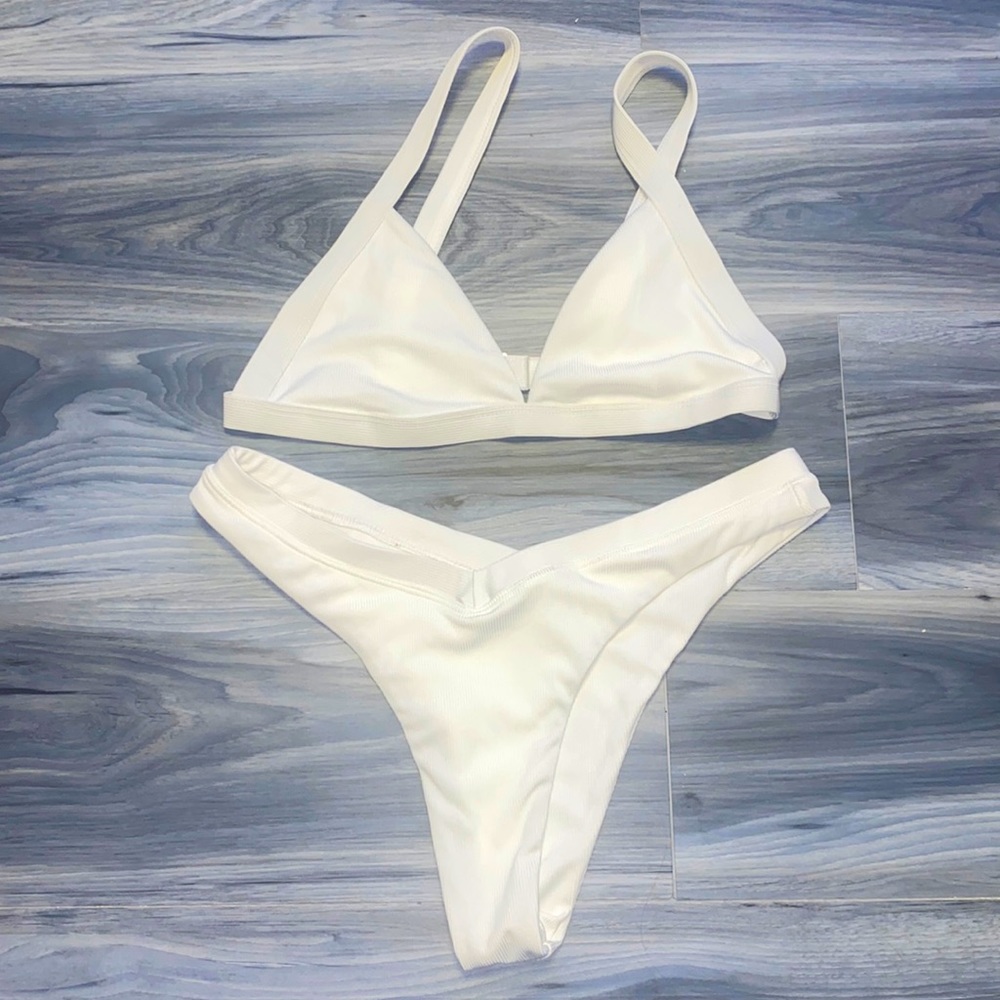 White bikini